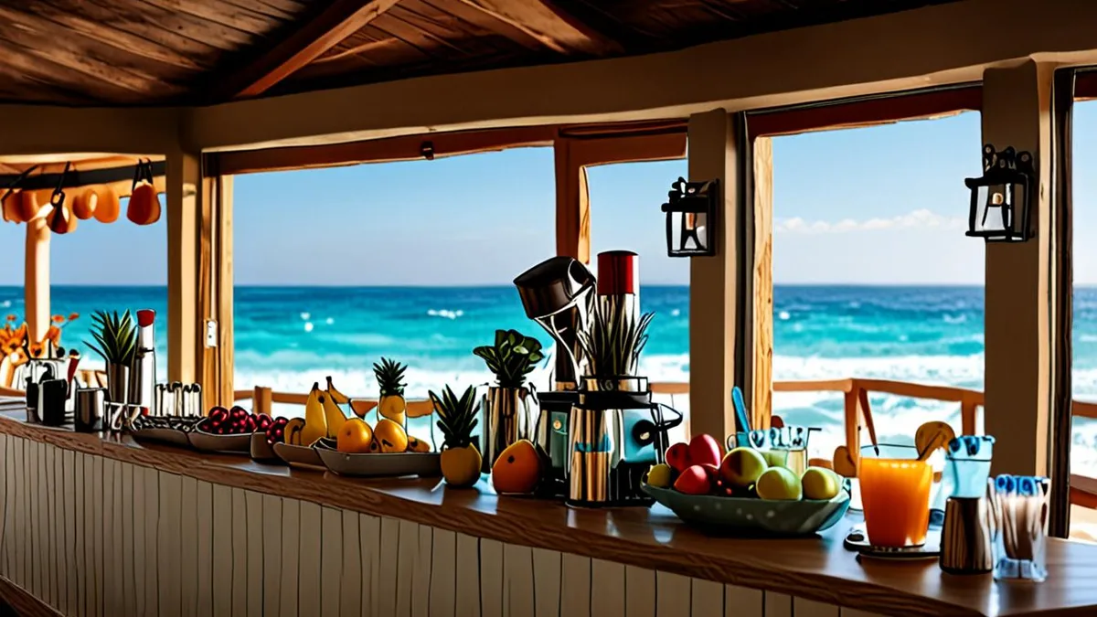 all-inclusive resort drinks