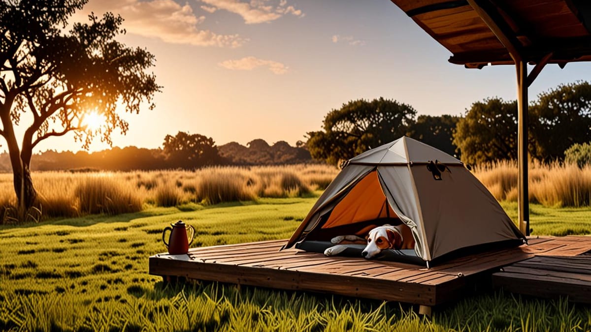 pet-friendly glamping