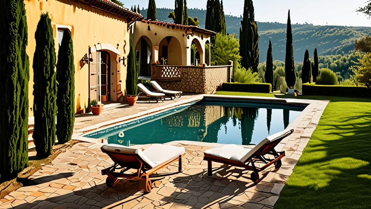 book a villa rental safely