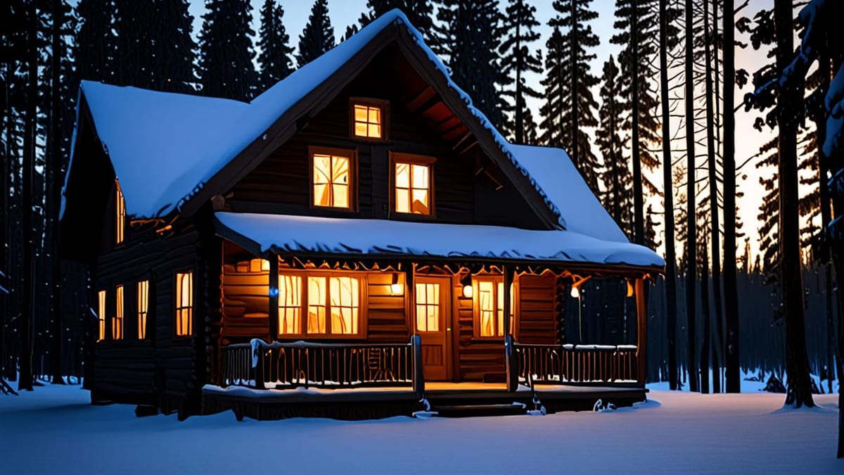 cabin vs glamping tent