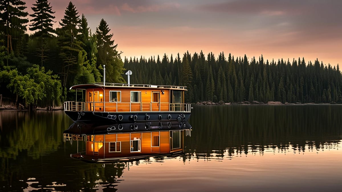 floatel and houseboat glamping