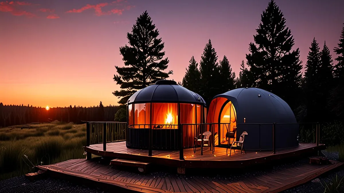 glamping bathrooms
