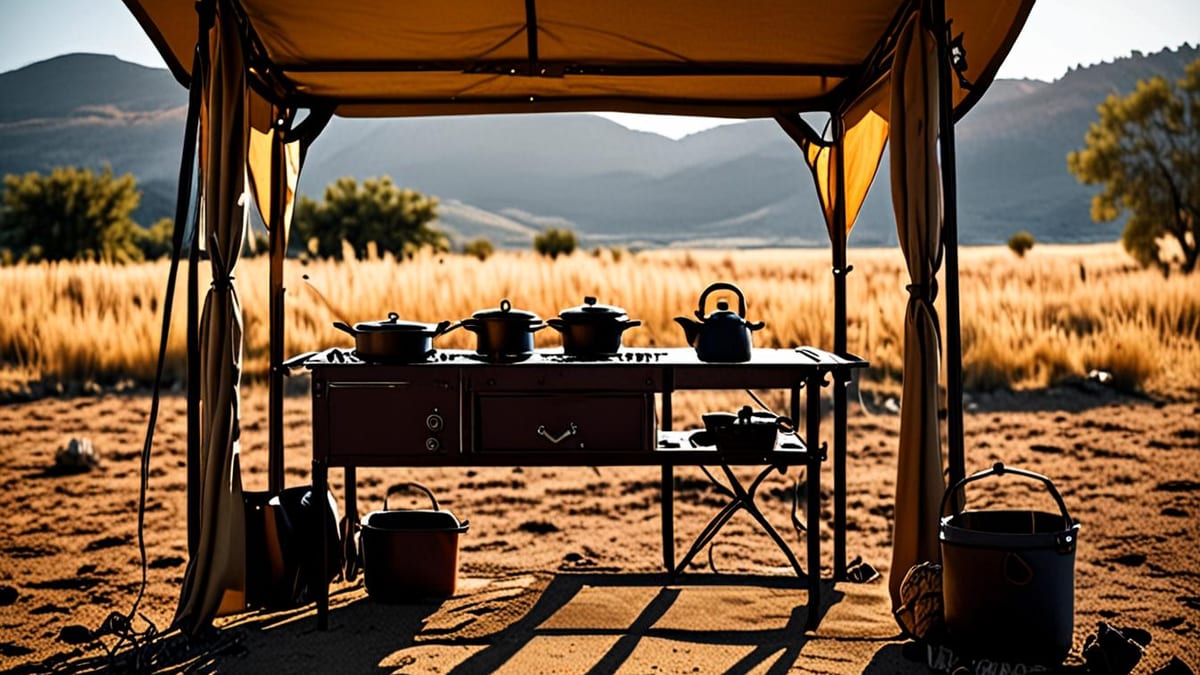 glamping food options