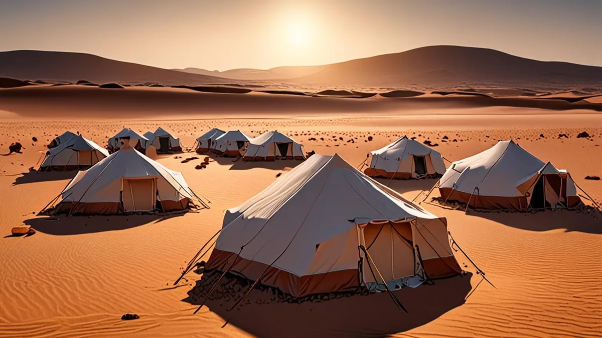 glamping in Morocco
