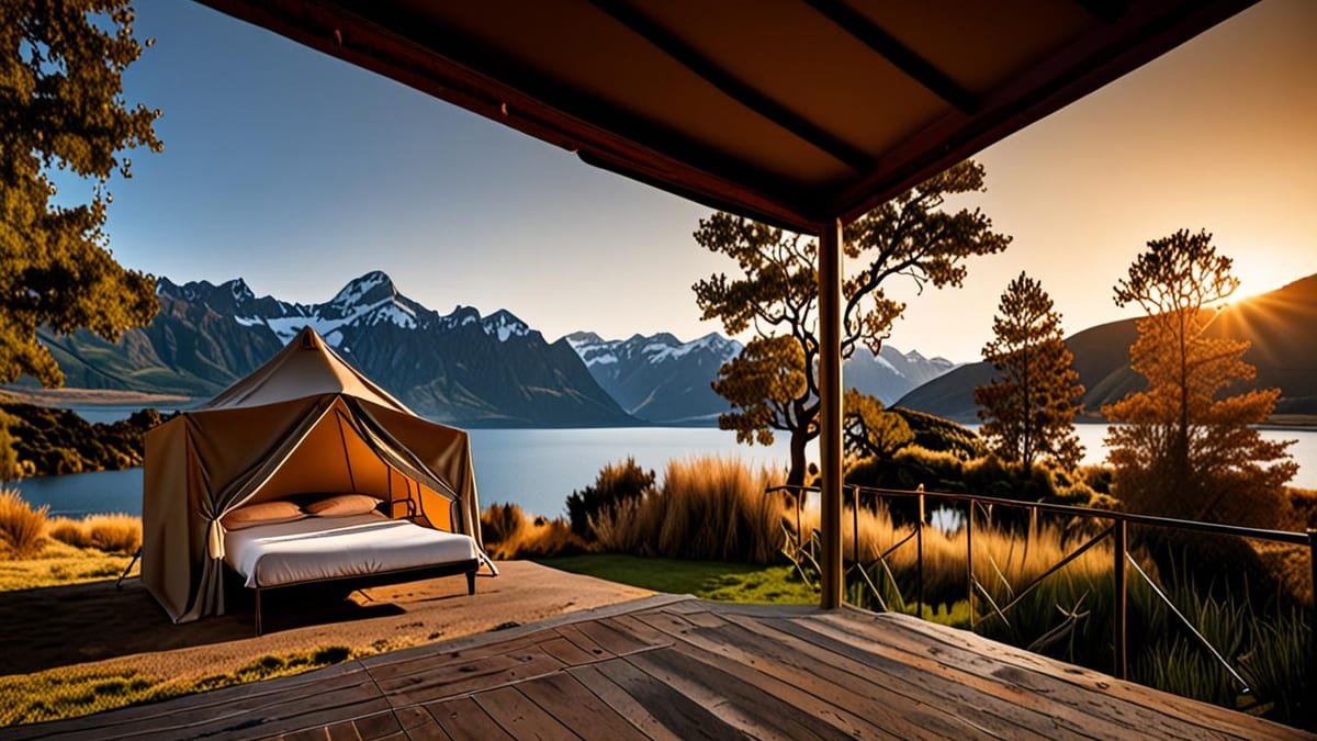 glamping in New Zealand