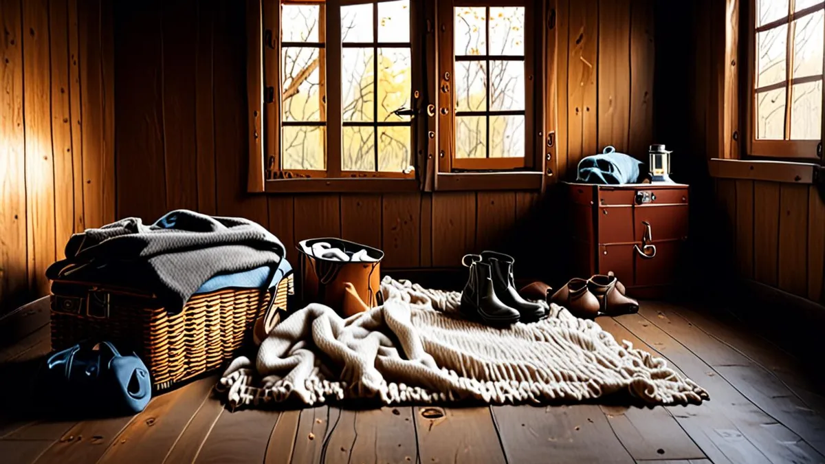 glamping trip packing