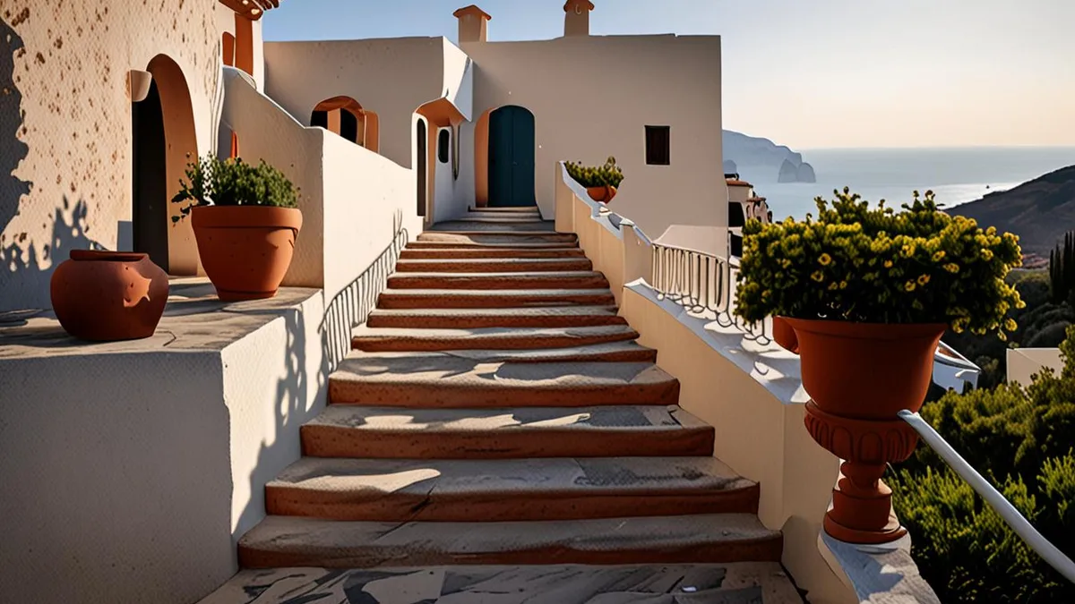 hillside villa