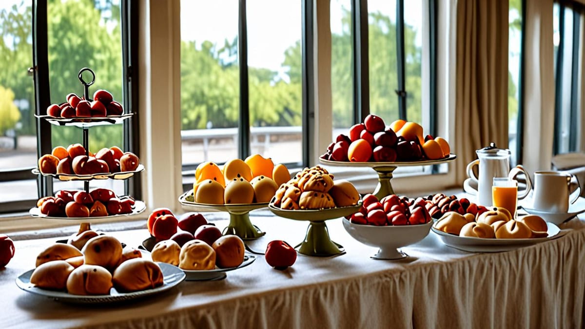 hotel breakfast