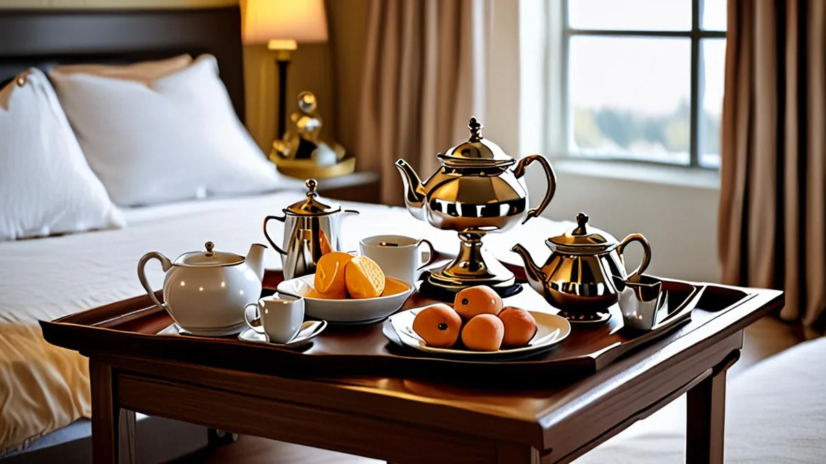 hotel mini-bars and room service