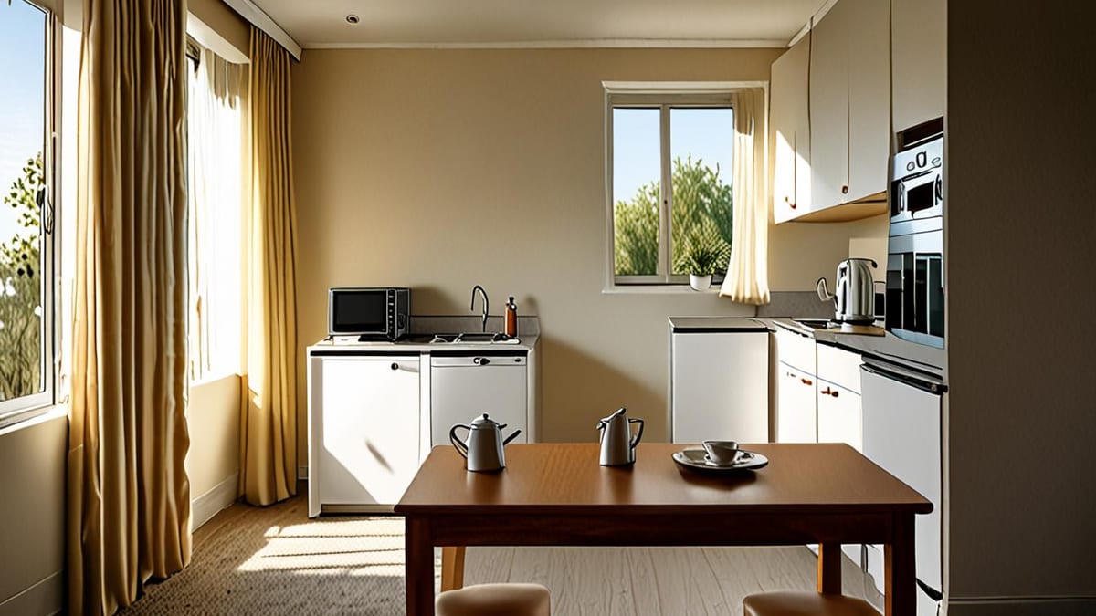hotels with kitchens