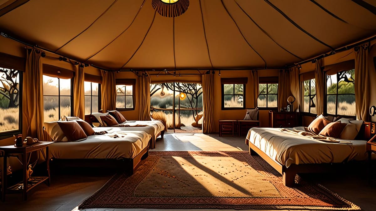 family-friendly glamping