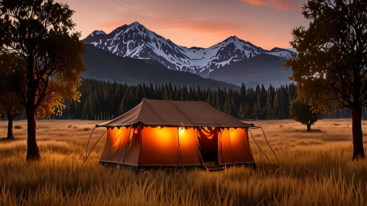 off-grid glamping