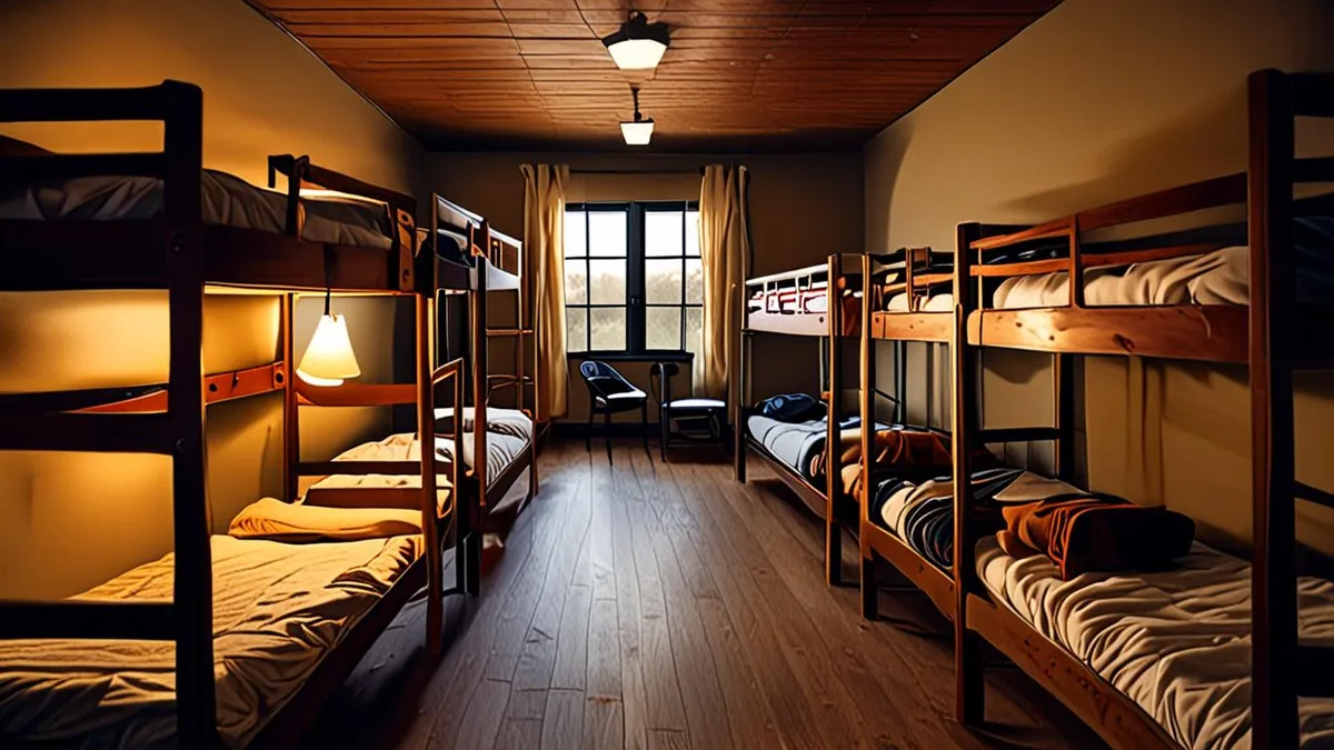 private vs shared lodge accommodation