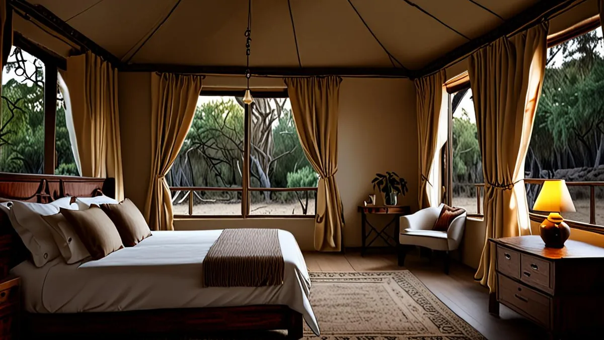 safari tent glamping