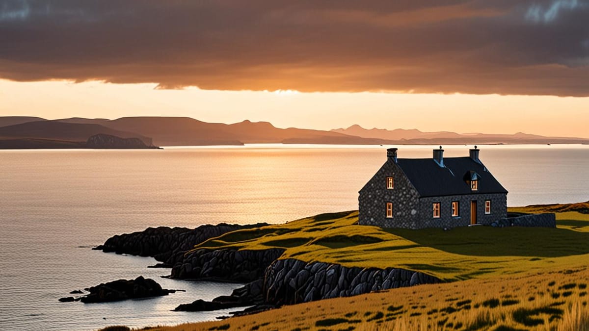 lodge stays in the Scottish Islands