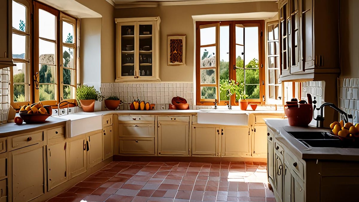 self-catering in a villa