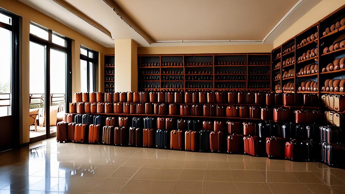 store luggage at a hotel