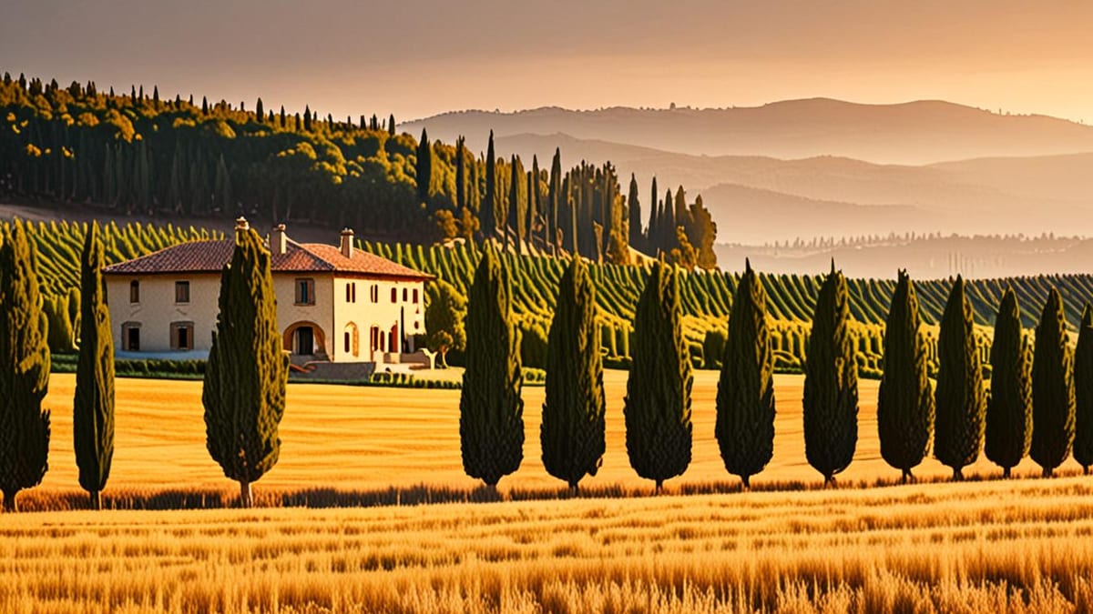 tuscany countryside villas