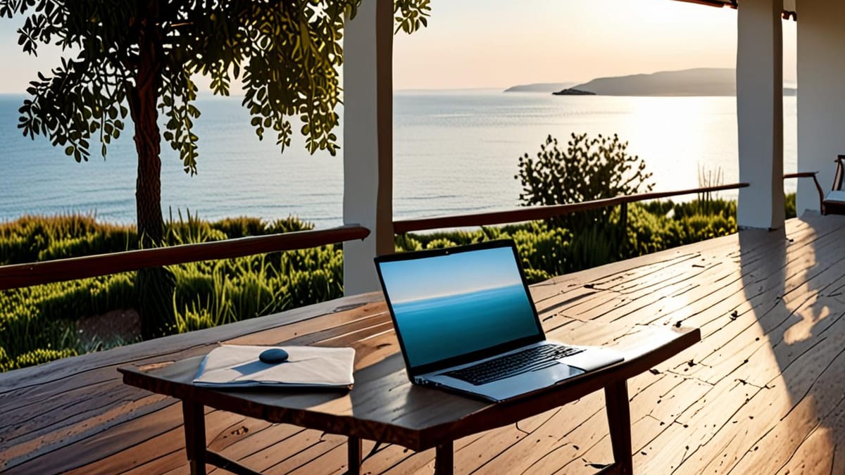 villa wi-fi and workspaces