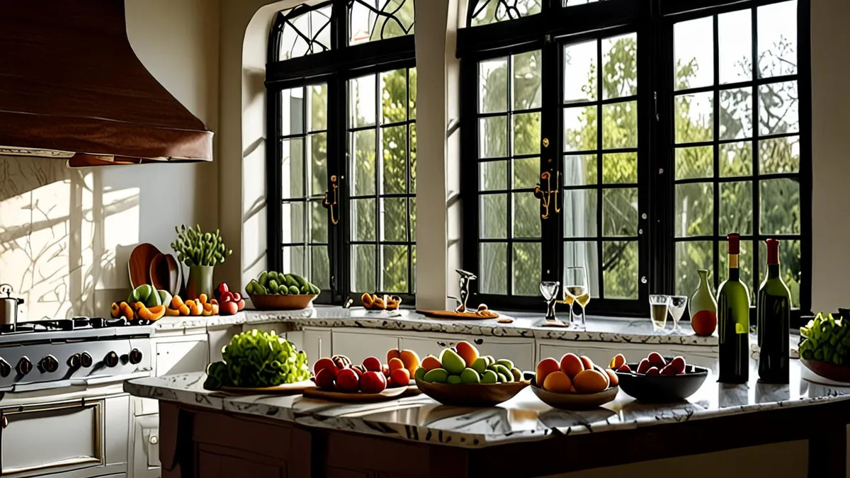 villa with a private chef