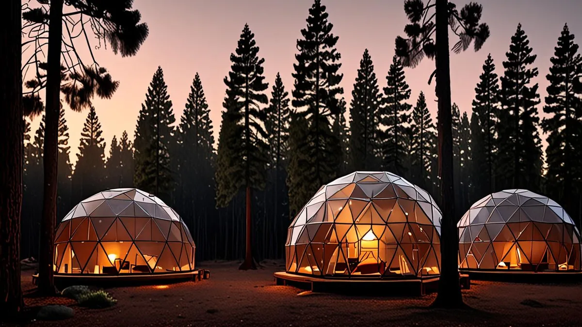 what is glamping