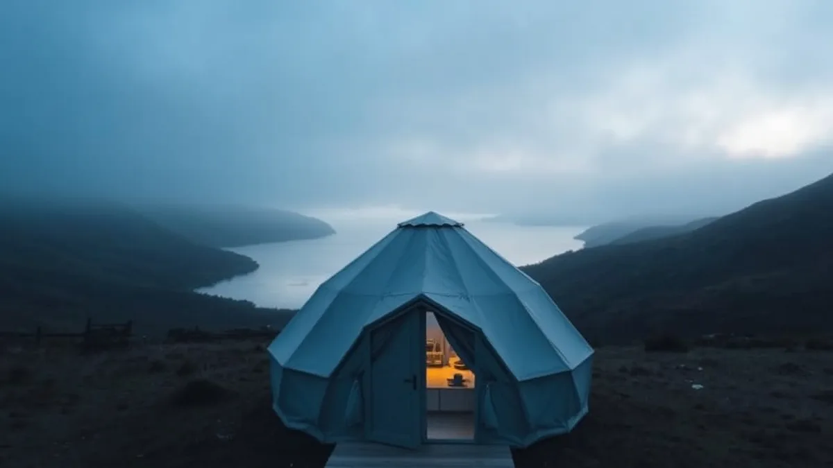 glamping in the UK