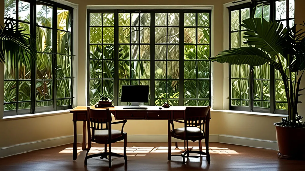 work remotely from a resort