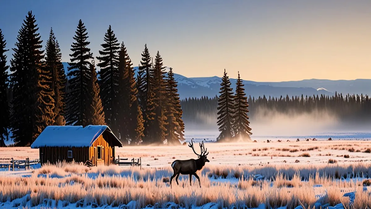 Wyoming lodge stays